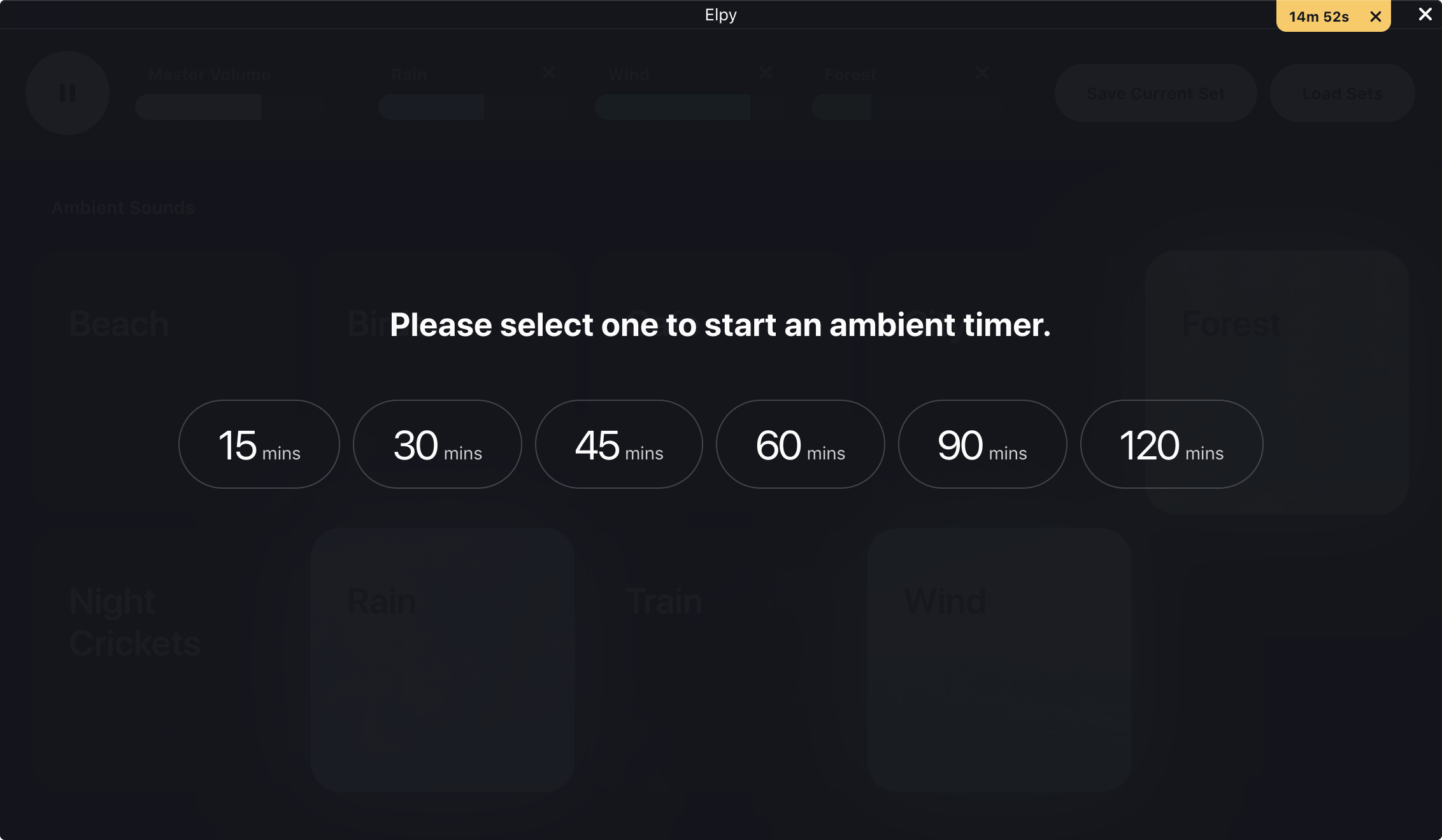 Set Timer