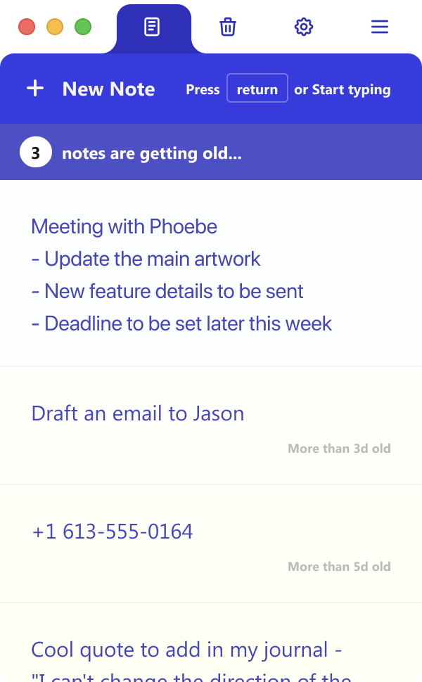 Royal blue theme