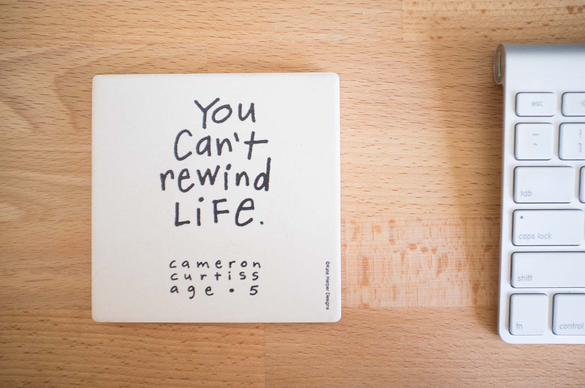 ‘You can’t rewind life.’ Coaster