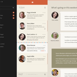 Email Desktop App Concept
